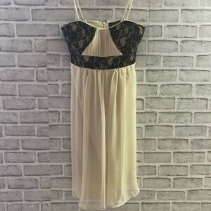 Max and Cleo by BCBG size 2 sleeveless cocktailwedding chiffon